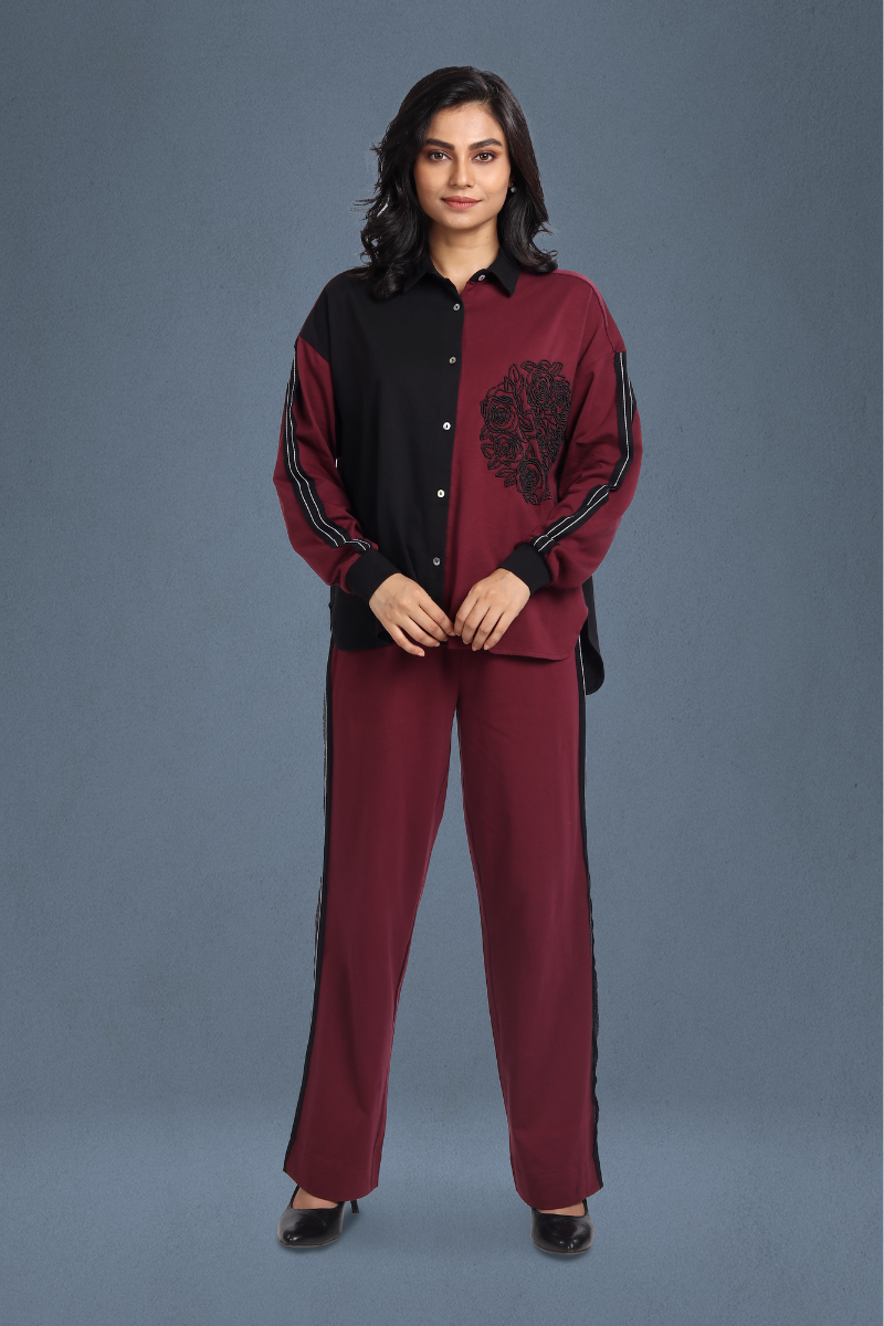 maroon