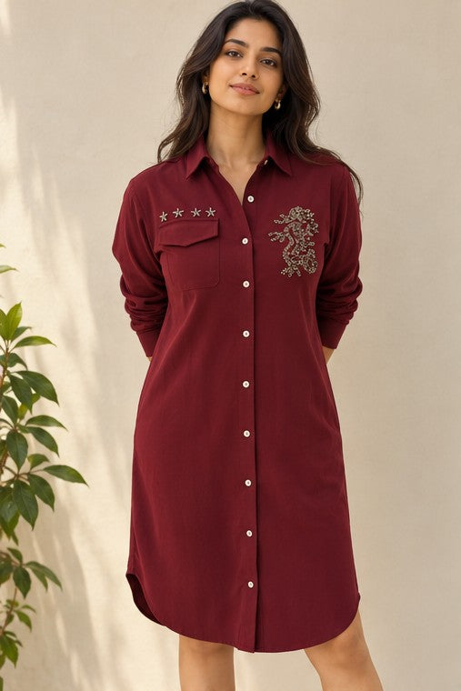 Maroon