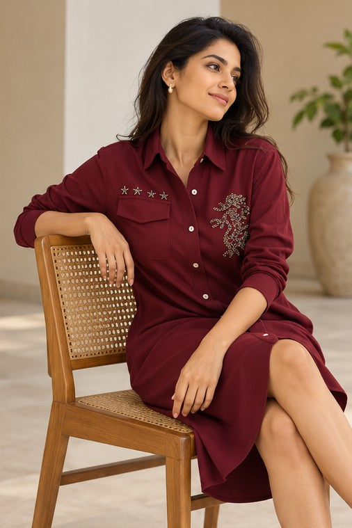 Maroon